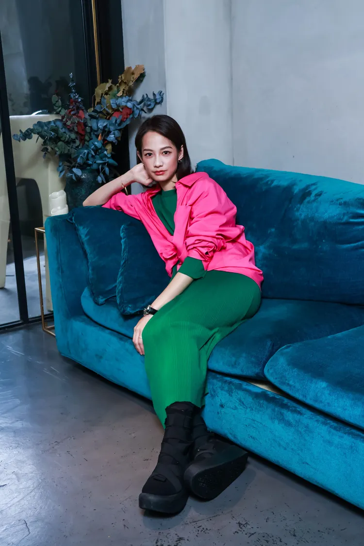 簡嫚書認為另一半外表要合胃口。趙世平攝