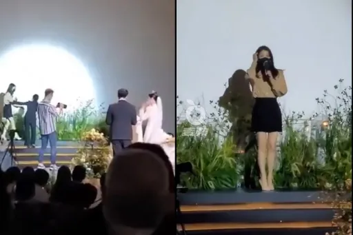 IU獻唱李鍾碩弟弟婚禮！弟妹興奮到模糊　猛捶新郎爽翻以後變妯娌