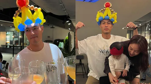 楊祐寧曬「一家3口」甜蜜全家福 2歲女嘴邊肉萌度爆表