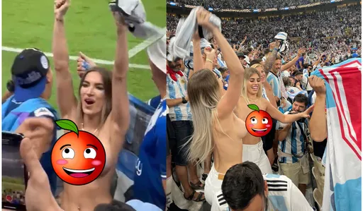 「上空狂甩」慶梅西捧金盃　金髮辣妹身分曝光！藐視律法結果令人意外