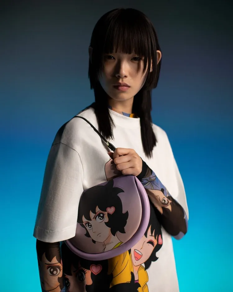 JW Anderson x Run Hany系列中，隨處可見漫畫主角「哈尼」的身影。翻攝jw_anderson IG