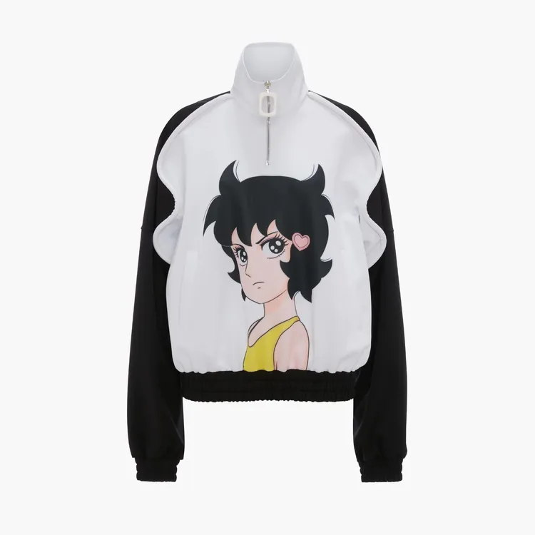 JW Anderson x Run Hany系列印花高領衫，3萬2100元。翻攝JW Anderson官網