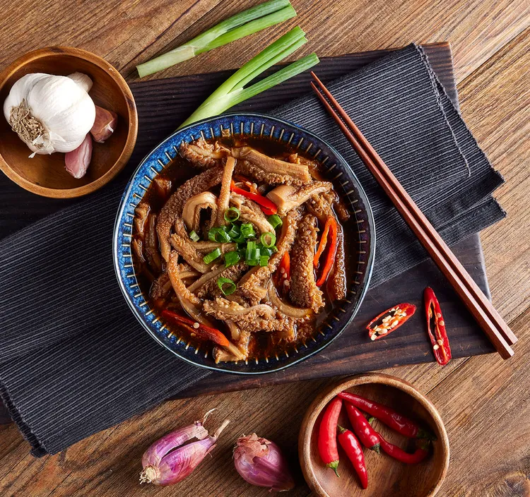 椒麻牛肚絲。業者提供
