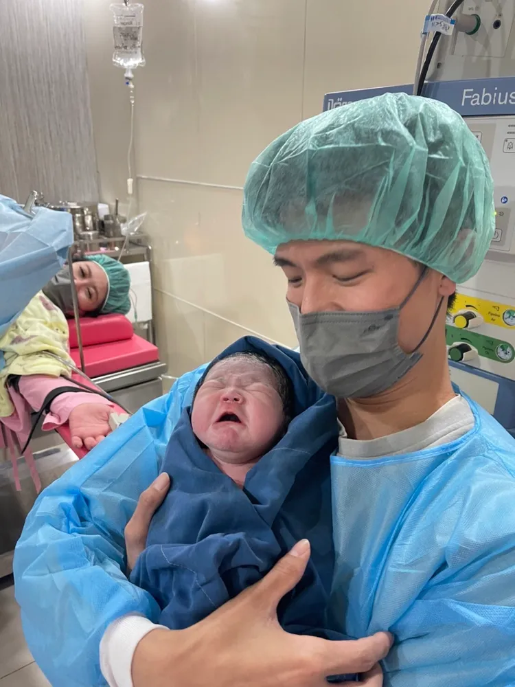 一家三口合照。紅心字會提供