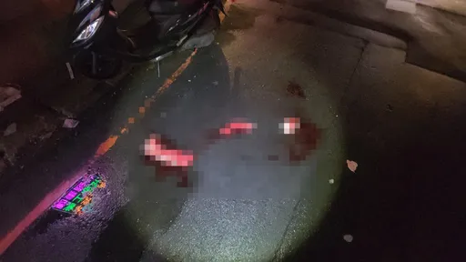 喪家叭一聲釀糾紛!捻香客不滿抄球棒撂人開打 2男被追砍濺血