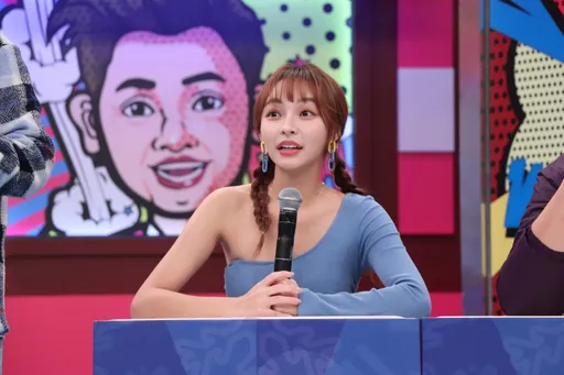 林襄代班《小明星》嗨翻白眼 吳宗憲虧「舌頭長到像攔沙壩」