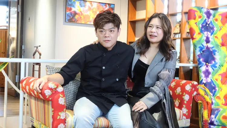 符瓊音(右)喜歡老公的Man與貼心。張哲鳴攝