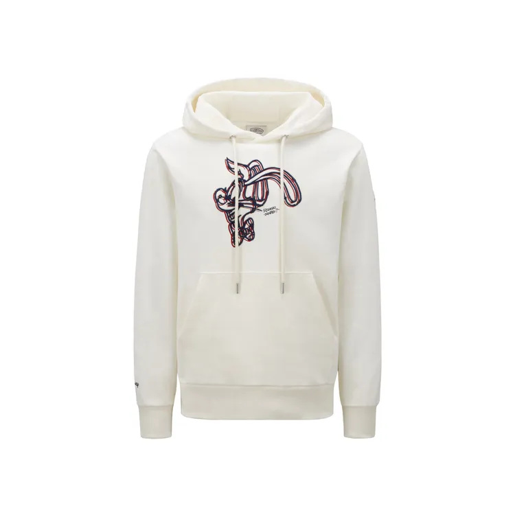 兔子羅傑刺繡圖案貼片連帽衫，約2萬5000元。品牌提供