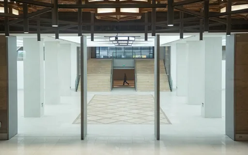 基隆文化中心改造擁最大藝術展覽空間 基隆美術館明年3月開幕