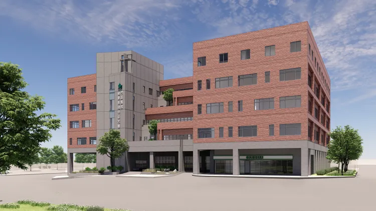 門諾醫院預建設計圖。門諾醫院提供