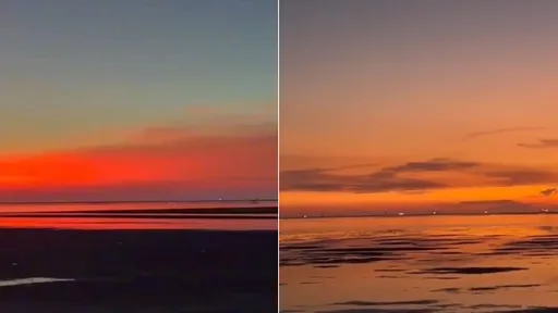 來去新竹香山賞夕陽　15秒短片搶先看傳說中的「火燒雲」