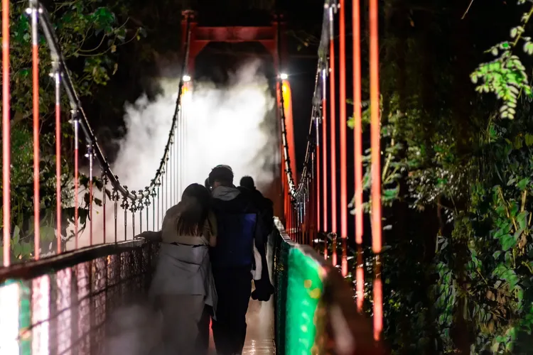 情侶相依觀展。文化局提供