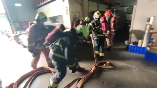 年關將近嚴防工廠火警　新北消防實兵演練加強救災能力