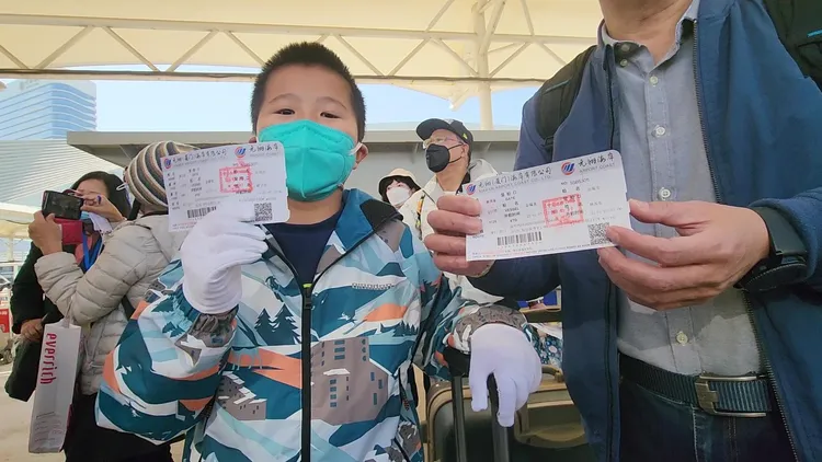 可以重啟小三通民眾表示十分開心。蔡宇凌攝