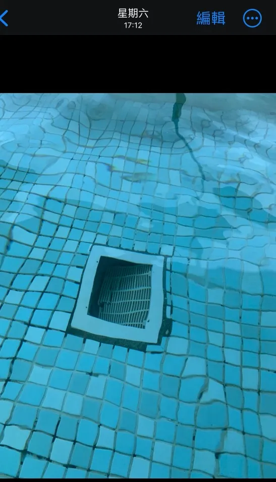 水療池排水孔破裂。翻攝自「爆料公社公開版」