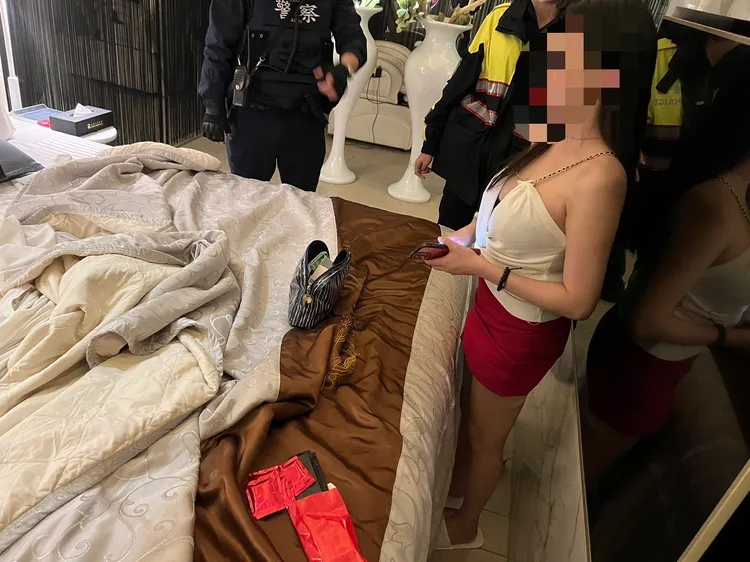 警方戳破黃女與洪男根本不是夫妻。蘆洲警分局提供