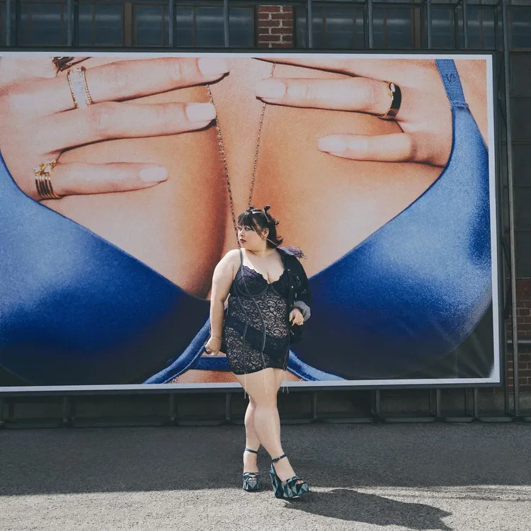 渡邊直美自信演繹SAVAGE x FENTY內衣。翻攝watanabenaomi703 IG