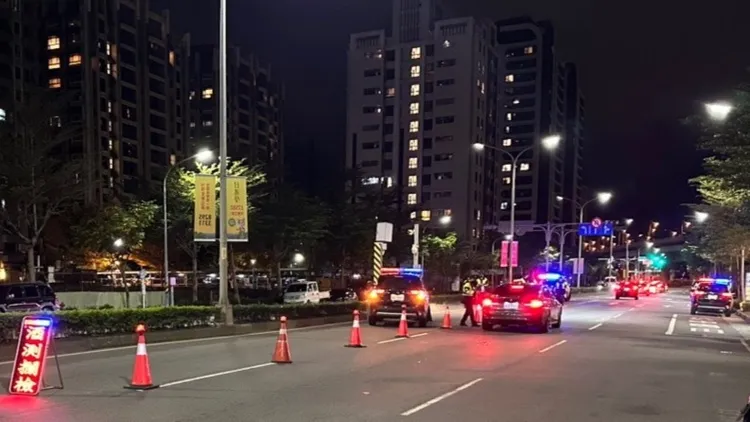 警方將不定時進行酒駕攔檢。蘆洲警分局提供