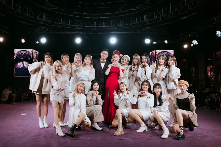 統一獅啦啦隊也參加婚禮。   悍創提供