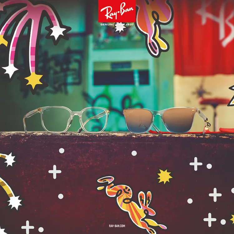 雷朋推出2款兔年限定鏡款。品牌提供