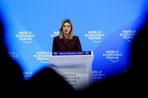 烏克蘭第一夫人斥俄國 「拿打航母的巡弋飛彈摧毀平民設施」