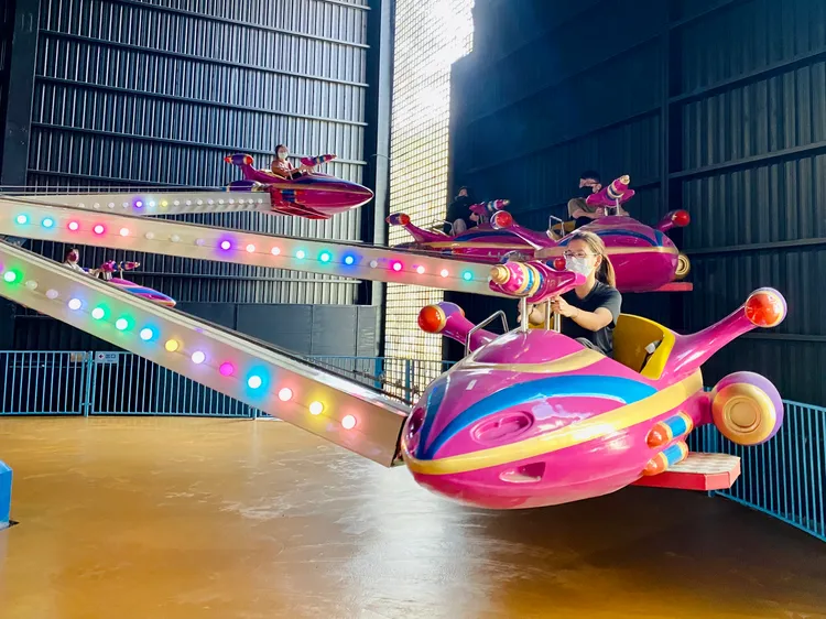 太空飛艇。王志弘攝