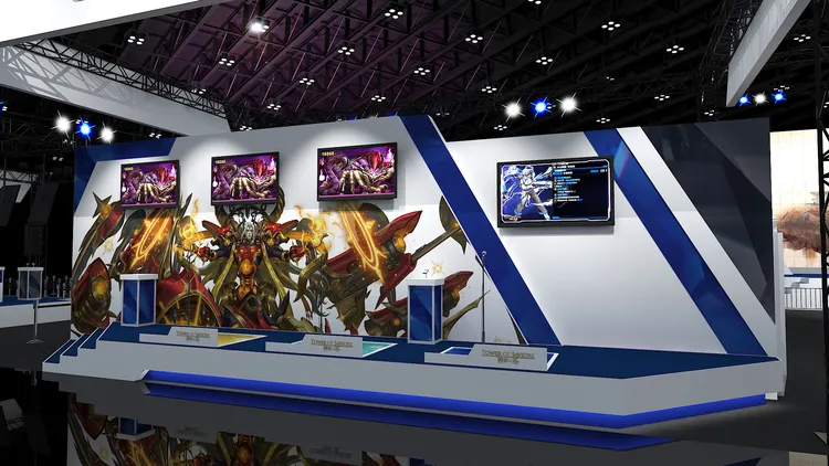 《神魔之塔》拿下2023台北電玩展最大攤位。 Madhead提供