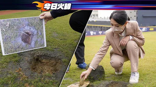 新竹棒球場挖到廢棄電線竟遭「滅證」 是他幹的!高虹安親赴球場取回證物