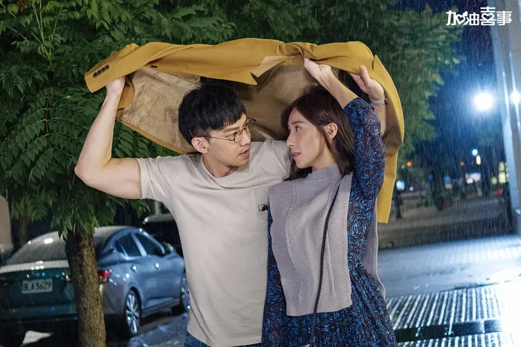 鄒承恩（左）、楊晴感情進展觀眾十分關心。TVBS提供