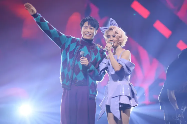 Jolin爆料彩排韋禮安退好遠。鄭孟晃攝