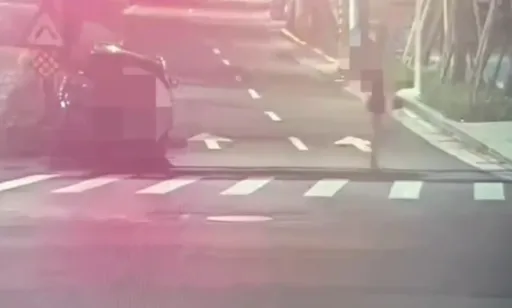 北市中山區男駕駛自撞分隔島　先下車藏毒！敗在路邊熱心民眾