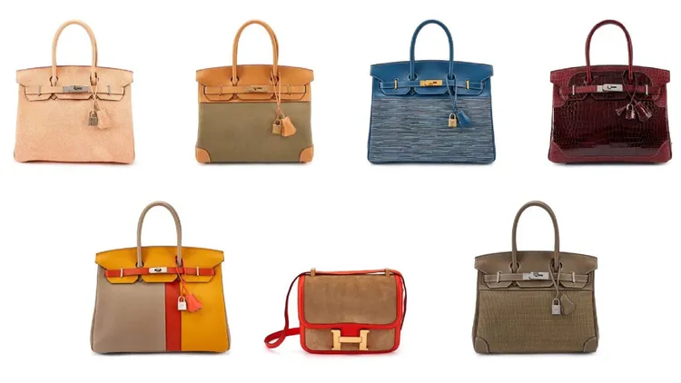 劉鑾雄的愛馬仕包拍品。翻攝蘇富比網站