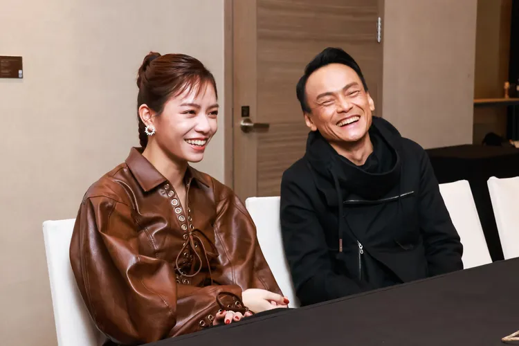 陳以文受訪時有種獨特的幽默感。趙世平攝