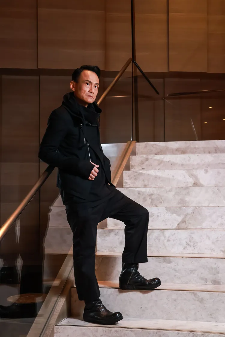 陳以文分享他的家庭從小就給他很多自由，因此他不覺得幾歲就一定要結婚生子。趙世平攝