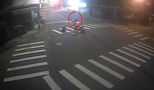 凌晨撞倒嬤扶起機車落跑 台中騎士這罪還是逃不掉