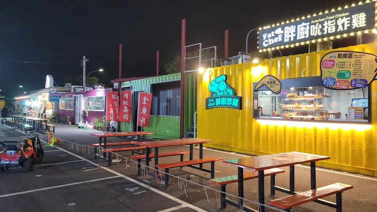 大益貨櫃商店街。劉榮輝攝