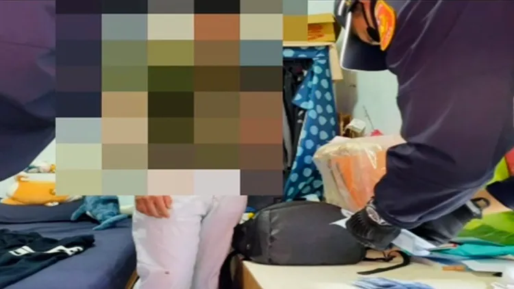 警方循線起獲贓款，赫然發現9成都是假鈔。讀者提供