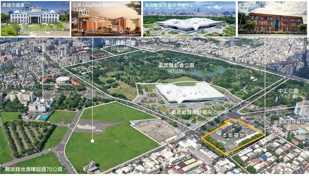 兩大聯開案地段具備無可取代特性,未來將持續釋出。高市捷運局提供
