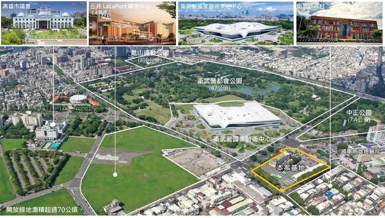 兩大聯開案地段具備無可取代特性，未來將持續釋出。高市捷運局提供