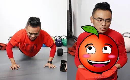 洪孟楷挑戰1min伏地挺身結果太狂! 藍委驚見激凸大肌肌羞喊「太猛了」