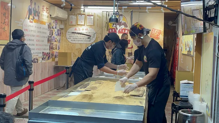 蔡記花生糖。張沛森攝