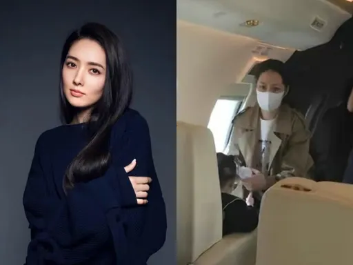 郭碧婷睽違3個月現身　帶女兒坐頭等艙身旁不見向佐