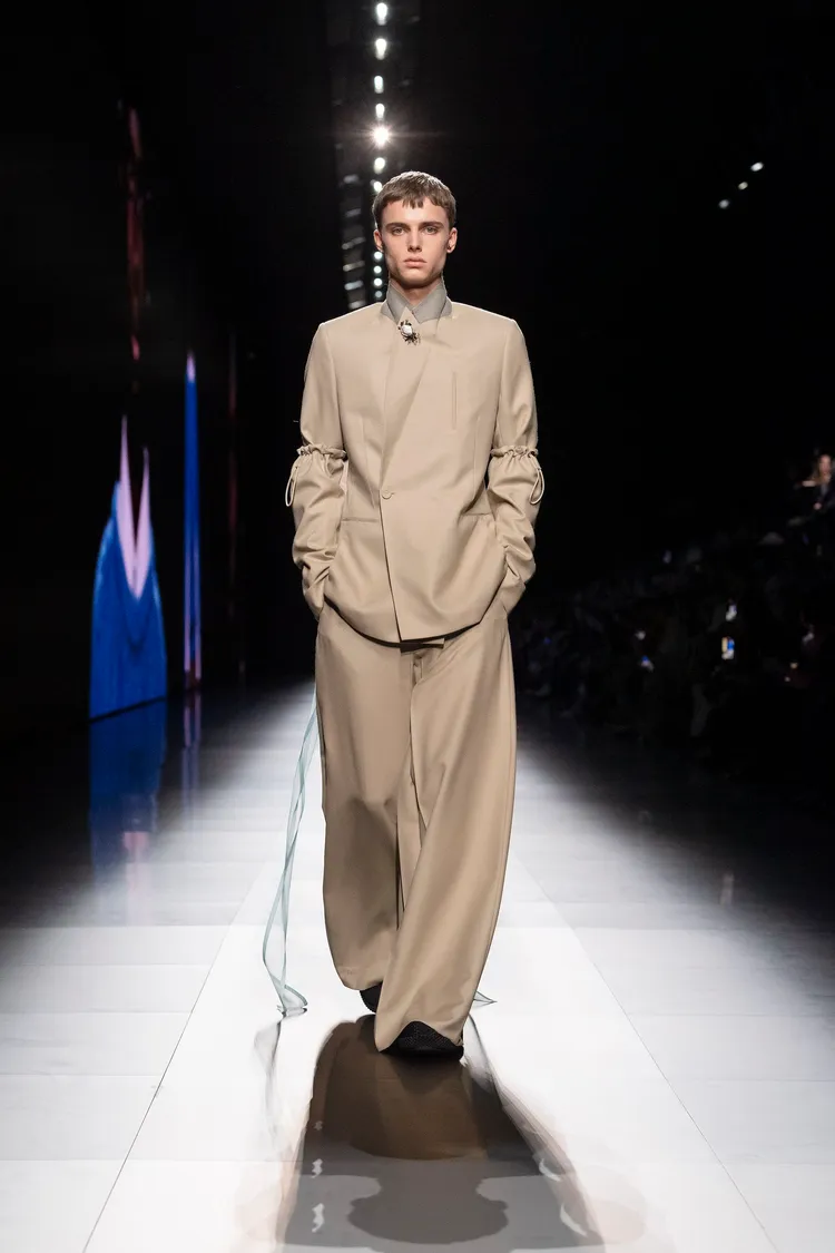 DIOR 2023秋冬男裝系列發表。品牌提供