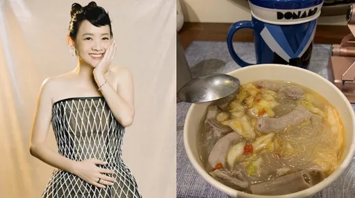 曾寶儀分享最愛豬腸冬粉湯「一吃上天堂」 自己也不知地址網友神出來了!