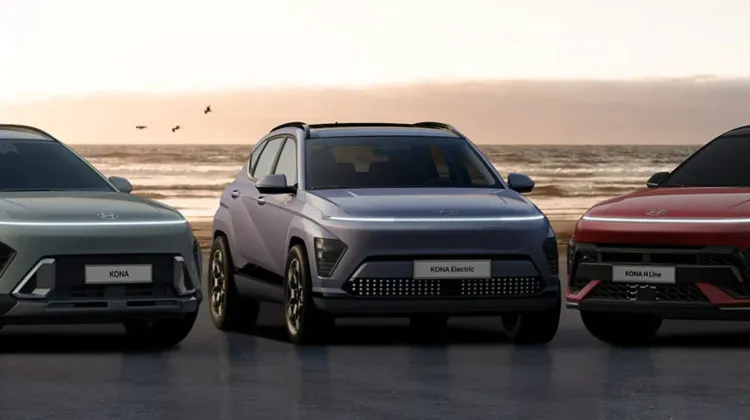 去年底才誕生的大改款Kona，以十足科幻的外貌、更全面的科技，預計將今年底前再次震撼進口小休旅車市場。原廠照片