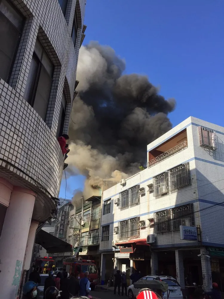 鳳山今早傳出火警，一名80多歲老翁葬身火海。翻攝臉書鳳山人在地大小事
