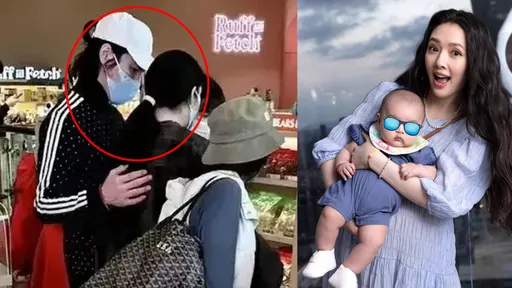 郭碧婷生兒半年終於見到向佐!夫妻抱娃逛街畫面曝光 解除婚姻警報