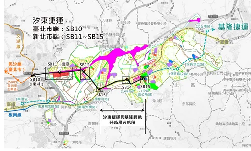 新北啟動捷運汐東線都市計畫變更 公展40日並辦2場說明會