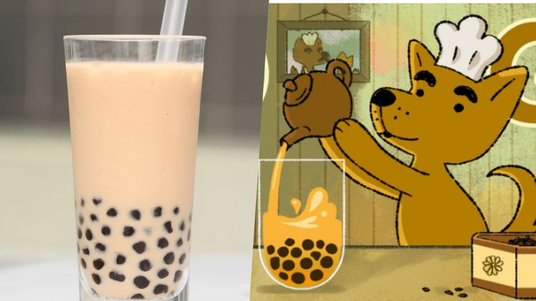 珍珠奶茶發威！登Google首頁小遊戲 還有這角色太經典｜壹蘋新聞網