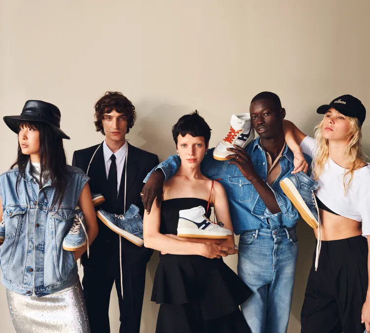 HOGAN於2023春夏重溫品牌1986年推出首款潮奢運動鞋的非凡時光，以「#GENH」為口號，讓本季新作成為連接不同世代的橋樑。品牌提供